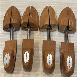 Bachrach Cedar Shoe Trees—Two Sets Size Medium For 9-10 men’s